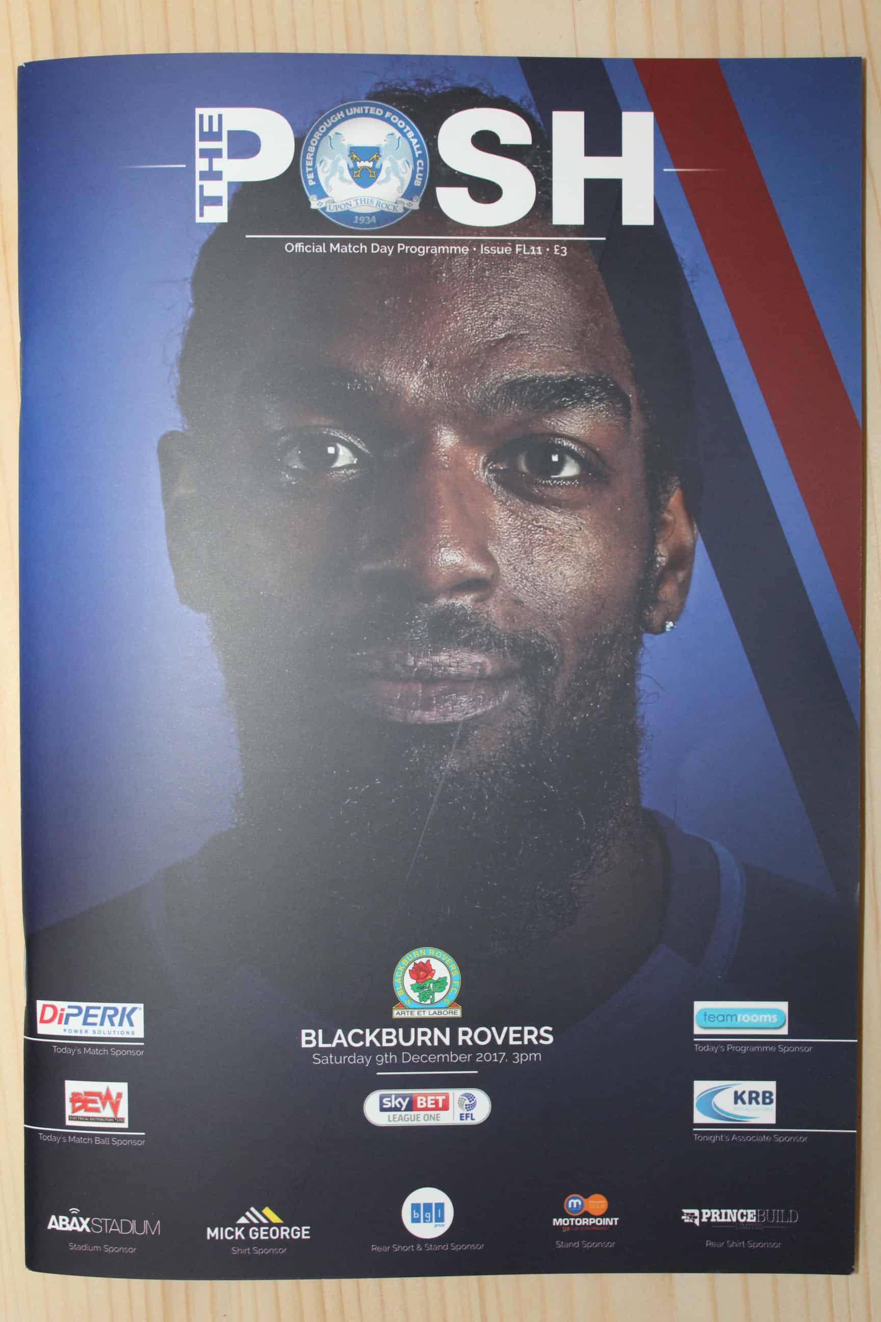 Peterborough United FC v Blackburn Rovers FC